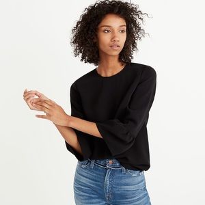Madewell Bell Sleeve Blouse🖤
